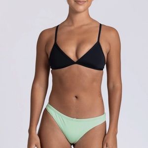 NWOT Jolyn Swim Dreya Bikini Bottom in Mint Green Size S Small